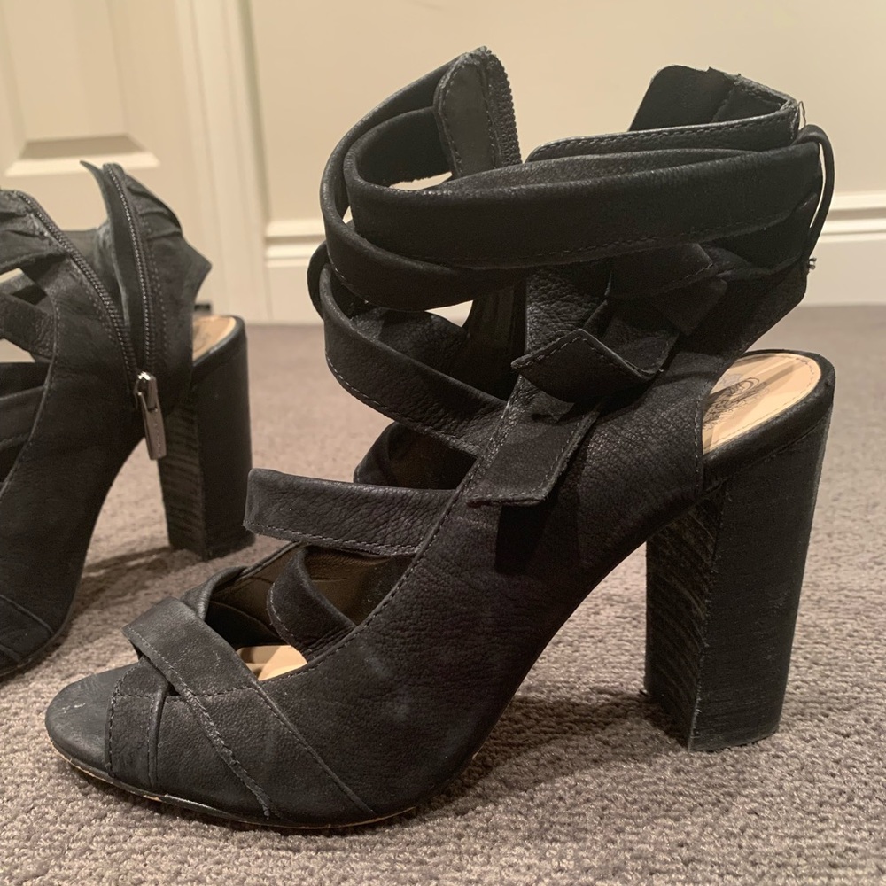 Vince Camuto Black High Heel Shoes